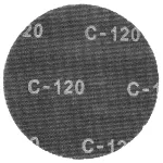 Siatka ścierna na rzep, 225 mm, K120, do szlifierki 59G260, 59G264, 59G265,10 szt.