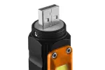 Latarka akumulatorowa USB 300 lm 2 w 1 CREE XPE + COB LED