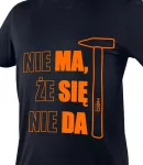 T-shirt z nadrukiem, MA SIĘ DA, rozmiar XXL