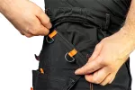 Spodnie robocze HD Slim, odpinane kieszenie, rozmiar XXL