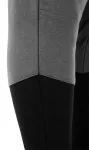 Spodnie dresowe COMFORT, czarno-szare, rozmiar S