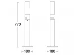 Lampa ogrodowa LED 8,7W Steinel GL 65 LED z czujnikiem