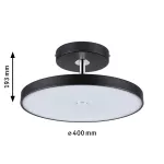 Oprawa sufitowa HILDOR LED SH ZIGBEE 3.0 DIM 26.5W 400mm 2100lm 2700K 230V czarny matowy/ metal