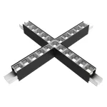 ORO-RAGGIO-BLACK-LED-X-CONNECT Oprawa hermetyczna LED