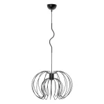 Bola 1P E27, lampa wisząca, max. 60W, czarna