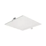 AKMAN LED 18W, oprawa downlight, podtynkowa, kwadratowa, 1600lm, 4000K, biała, wbudowany zasilacz LED