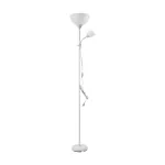Lampa stojąca podłogowa URLAR, 175 cm, max 25W E27, max 25W E14, biała