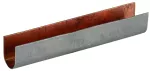 Tuleja bimetaliczna, do drutu o śr. 8 mm, dł. 60 mm, Al na zewnątrz, Cu wewnątrz CUPAH UGL Q50 L60 AL CU