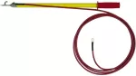 Drążek rozładowujący z elektrodą stykowo-łączeniową, 1-biegunowy, dł. 465 mm, z końcówką kablową 10 mm² EV TES 465 KS10