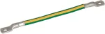 Linka łącząca, dł. na życzenie, 50 mm², zielono-żółta, Cu, z 2 końc. kabl. UEBS 50 L... B10.5 CU GNGE ID
