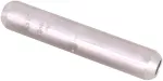Złączka zaprasowywana, na drut o śr. 10 mm obustronnie, Al PRV RD10 RD10 L133 AL / 4 EBS 15.03.43