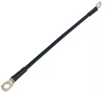 Łącznik uziemiający z przewodu ze stopu miedzi, stali i aluminium o śr. 17 mm, końcówka kablowa obrócona o 90° w prawo, dł. 500 mm D BEB 29 R / EBS 15-03-17
