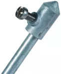 Grot do drutu aluminiowego lub stalowego o śr. 7-10 mm, dł. 29 mm, ZDC FS 7.10 ZG