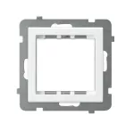 Adapter podtynkowy systemu OSPEL 45 do serii Sonata - kolor biały mat