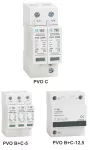 EBS7UZ Ogranicznik przepięć fotowoltaiczny GDT 3P 5kA klasa T1+T2 (B+C) 1000V DC zdalna kontrola