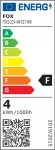 ŻARÓWKA LED ŚWIECZKA 4W E27 230V CIEPŁA BIAŁA FOX