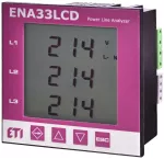 ENA33LCD Analizator parametrów sieci 96x96