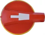 CLBS-EH125/YR Rączka drzwiowa czołowa i boczna prawa żółto-czerwona