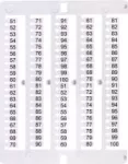 ES-NU0851051 Oznacznik 51 do 100 (100 szt.)