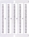 ES-NU0851550 Oznacznik 41 do 50 (100 szt.)