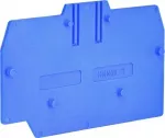 ESP-HMT.10/PTB Płytka skrajna 10 mm2 do ESP-HMM.10B (niebieska)