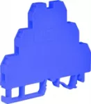VS 2,5 NA 3 N Złączka gwintowa 3-piętrowa, neutralna(2,5 mm2) (niebieska)