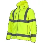 Kurtka softshell ostrzegawcza męska NEON żółty S STALCO S-44038