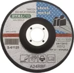 Tarcza do szlifowania metalu 125mmx6,0 STALCO S-61125