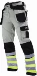 Spodnie robocze DURA TWILL szary S STALCO PERFECT S-78900