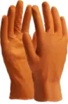 Rękawice NITRAX GRIP pomarańczowy 8” M (1op-50szt) STALCO PERFECT S-76367