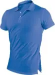 Koszulka polo męska GARU niebieski 2XL STALCO S-44659