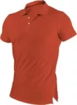 Koszulka polo męska GARU czerwony 2XL STALCO S-44665