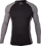 Bielizna termoaktywna koszulka męska SKYLINE czarny 2XL STALCO S-51318