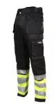 Spodnie robocze DURA TWILL czarny S STALCO PERFECT S-78185