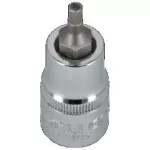 Klucz trzpieniowy na nasadce 1/2” S2 sześciokątny H10x100mm STALCO PERFECT S-85751