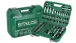 Zestaw kluczy nasadowych 1/2”+1/4” 94 elem. opakowanie bmc STALCO S-54017
