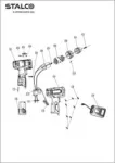 PRZEKŁADNIA DO WIERTARKO-WKRĘTARKI 12V (schemat 8) C-00588-A STALCO