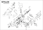 ŁOŻYSKO 6203ZZ DO MIESZARKI HM14VS (schemat 22) C-01637 STALCO PERFECT