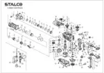 ŁOŻYSKO 6304-RS DO MŁOTA DHH48J (schemat 44) C-01135 STALCO PERFECT