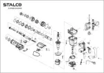 KONDENSATOR DO MŁOTA DH10J (schemat 62) C-00642 STALCO PREMIUM