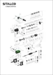 PŁYTKA PCB SILNIKA (230V) DO DDP202 (schemat 67) C-02934 STALCO PERFECT