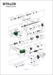 KOŁO ZĘBATE Z35-M1.25 (DMP-352) DO DDP402 (schemat 41) C-03008 STALCO PERFECT