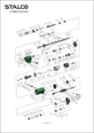 PCB SILNIKA (230 V) DO DDP402 (schemat 74) C-03046 STALCO PERFECT