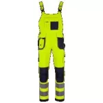 Spodnie ogrodniczki ostrzegawcze BASIC NEON LINE żółty 3XL STALCO S-51678