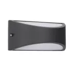 Wall fixture IP54 Kapa LED 10 LED neutral-white 4000K ON-OFF Urban grey 945.00 PX-0525-ANT