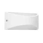 Wall fixture IP54 Kapa LED 10 LED neutral-white 4000K ON-OFF White 945.00 PX-0525-BLA
