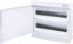 ECM 2x18PO-s Obudowa podtynkowa 2 rzędy po 18 mod. drzwi białe