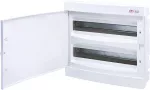 ECM 2x18PO-s Obudowa podtynkowa 2 rzędy po 18 mod. drzwi białe