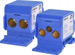 EDBM-6/N Blok rozdzielczy 192A (2x4-70mm2/2x4-50mm2+1x2,5-25mm2) niebieska