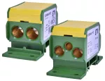 EDBM-6/PE Blok rozdzielczy 192A (2x4-70mm2/2x4-50mm2+1x2,5-25mm2) żółto-zielona